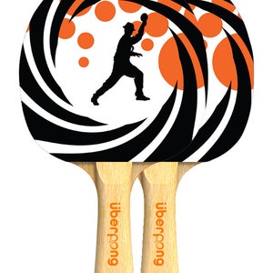 Designer James Pong Ping Pong Paddle Table Tennis Custom