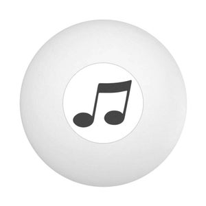 Music Note Ping Pong Ball Table Tennis (Pack of 10)