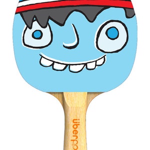 Designer Chawlie Ping Pong Paddle Tênis de Mesa Personalizado