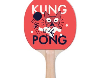 Designer Kung Pong Ping Pong Paddle Table Tennis Custom