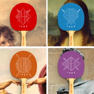 Designer Ninja Ping Pong Paddle Table Tennis Custom