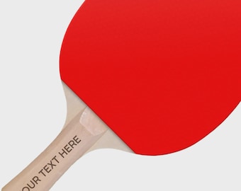 Custom Paddle Ping Pong Table Tennis Personalized Engraving