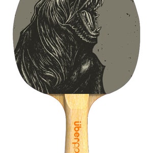 Designer Bear Ping Pong Paddle Table Tennis Custom