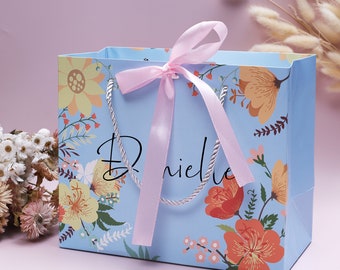 Bolsa de mão estilo floresta, bolsa com estampa floral, bolsas para madrinhas, bolsas personalizadas para madrinhas, presentes para madrinhas de casamento