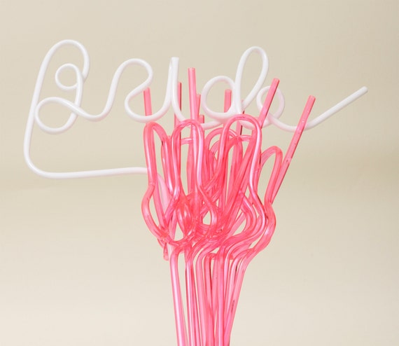 Bride Straw | Bachelorette Party Decorations | Bachelorette Party Favors | Bride To Be Gift | Bridal Shower | Hen Party Supplies