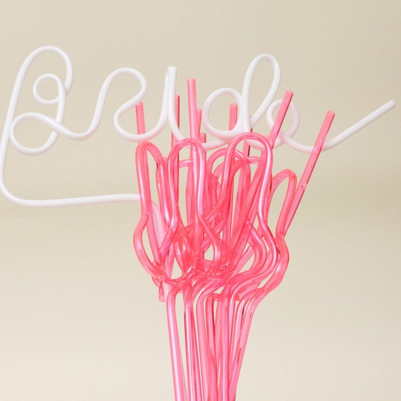 Bride Straw | Bachelorette Party Decorations | Bachelorette Party Favors | Bride To Be Gift | Bridal Shower | Hen Party Supplies