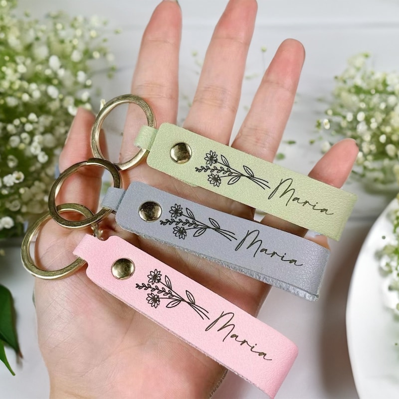 Personalisierter Leder-Schlüsselanhänger, Personalisierter Schlüsselbund, Personalisierter Leder-Schlüsselanhänger, Koordinaten-Schlüsselanhänger, Längen- und Breitengrad-Schlüsselanhänger, Bestes Geschenk