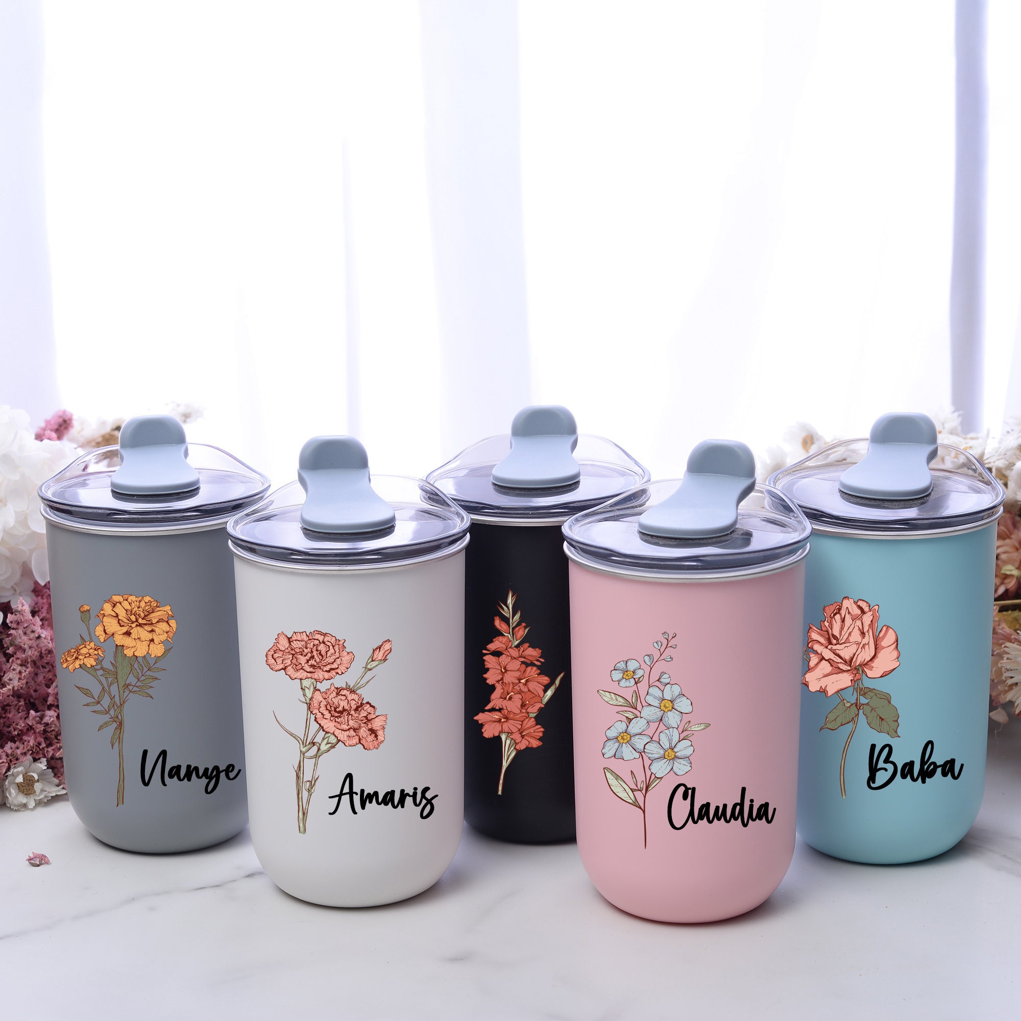 Personalized Tumbler, Bridesmaid Proposal Gift, Wine Tumbler, Coffee Cup, 10oz Stainless Steel Tumbler， Bachelorette, Liquor Cup