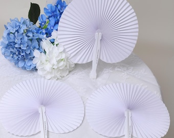 Folding fan, heart -shaped fan, wedding party gift, personalized fan