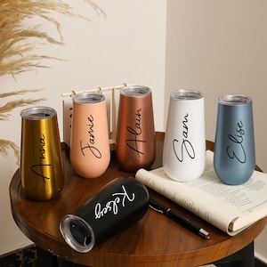 Skinny Tumbler, Personalized Tumbler,Insulated Tumbler With Lid  Skinny Tumbler Cup，Bridesmaid Gift Proposal