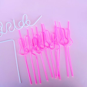 Bride Straw | Bachelorette Party Decorations | Bachelorette Party Favors | Bride To Be Gift | Bridal Shower | Hen Party Supplies