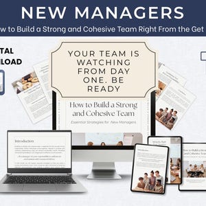 Team Building Guide: Leadership Tips for First-Time Managers (PDF)