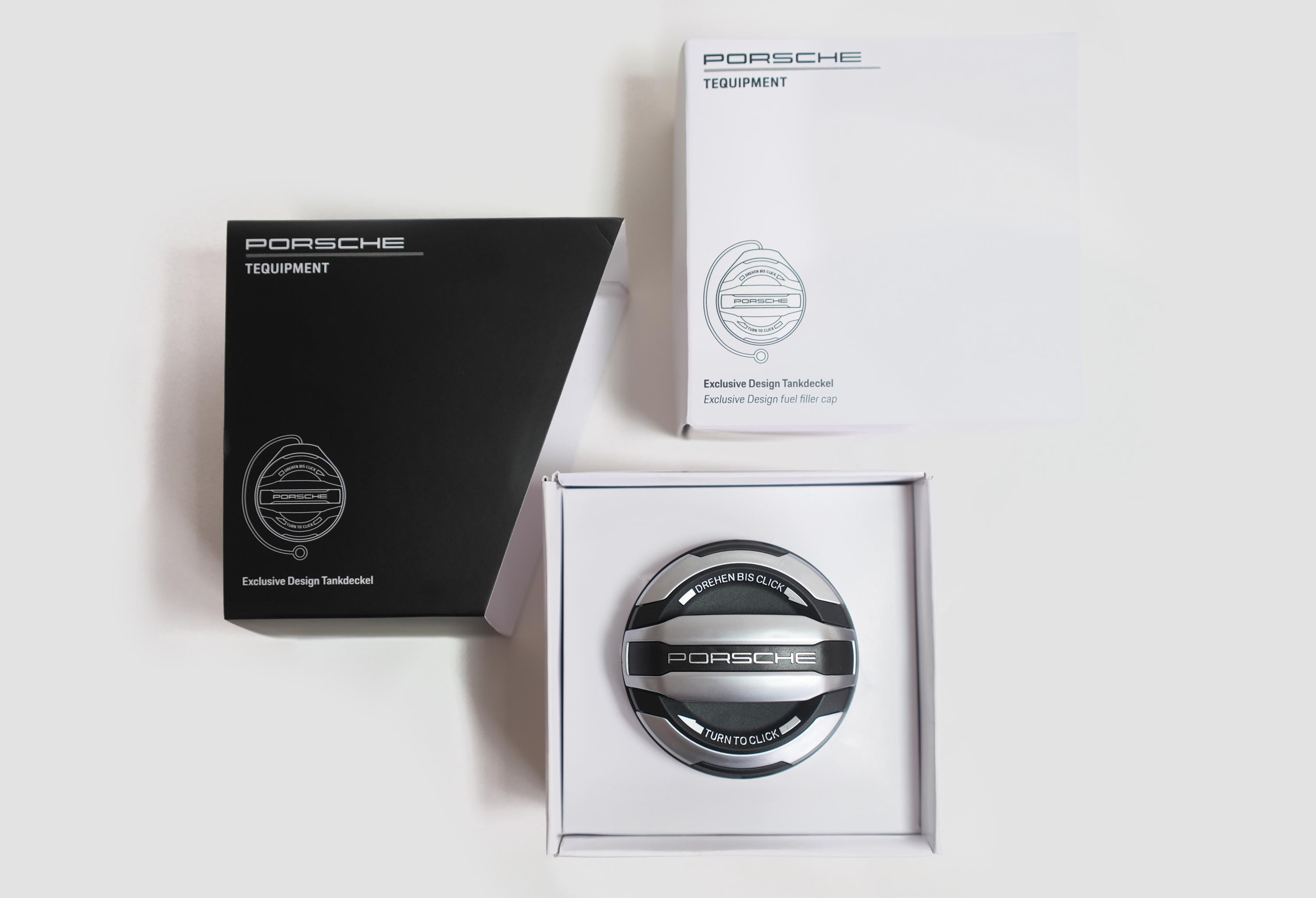 Genuine Porsche Exclusive Design Fuel Cap OEM New With Box 911 718