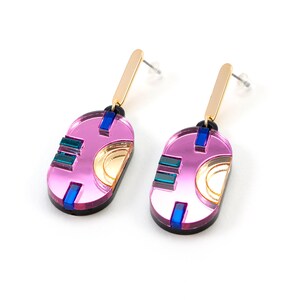 FORM055 CHAC Stud Earrings - Babypink