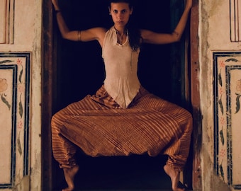 Unisex Khadi afgani harem pant