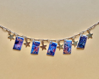 Disney VHS Charm Necklace | Gold Dainty | Retro Jewelry | Nostalgic Accessory | Gift for Her
