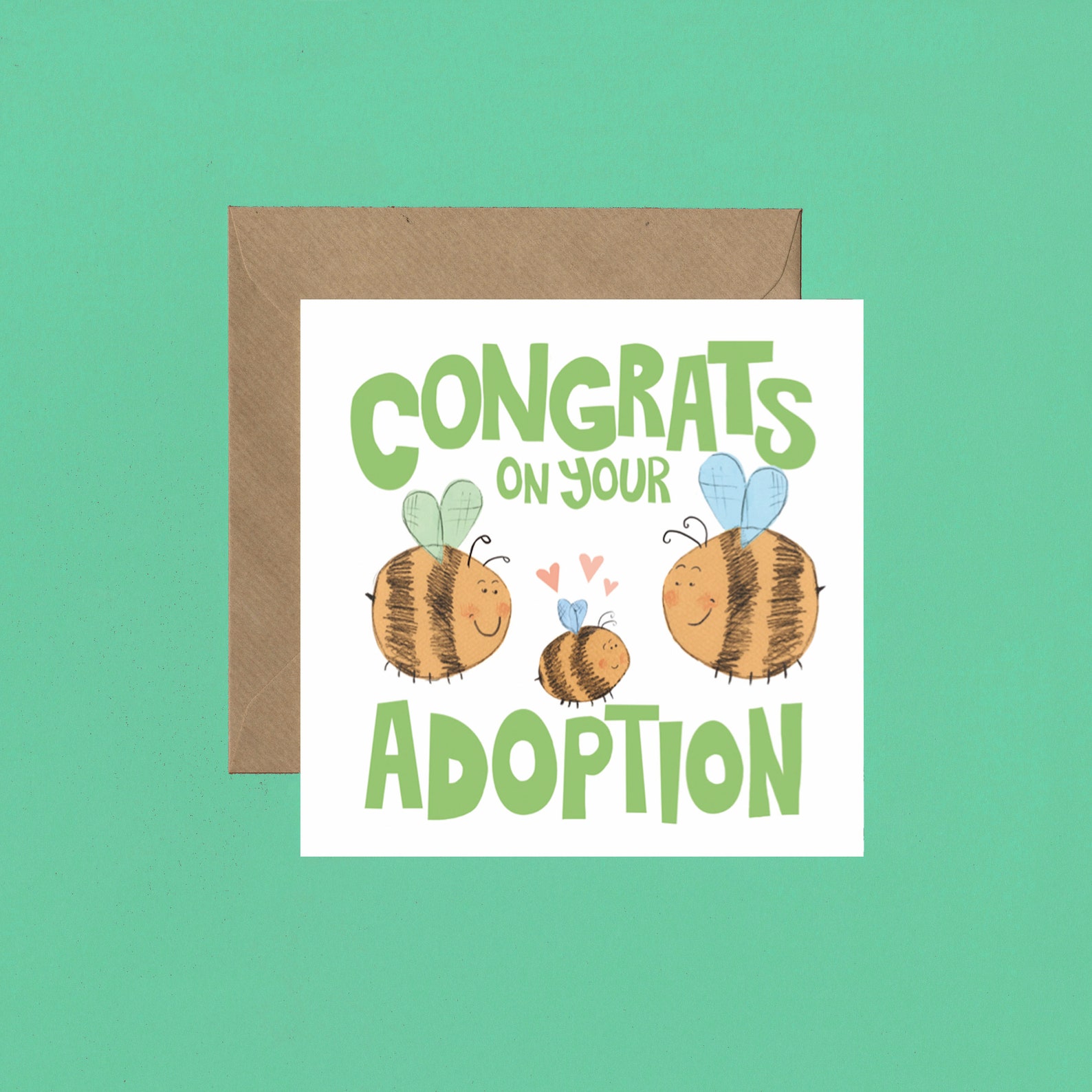 Congratulations On Your Adoption New Adoptive Parents Card Etsy