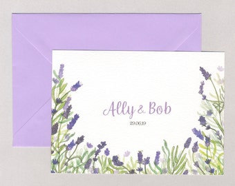 Lavender Wedding Invitations