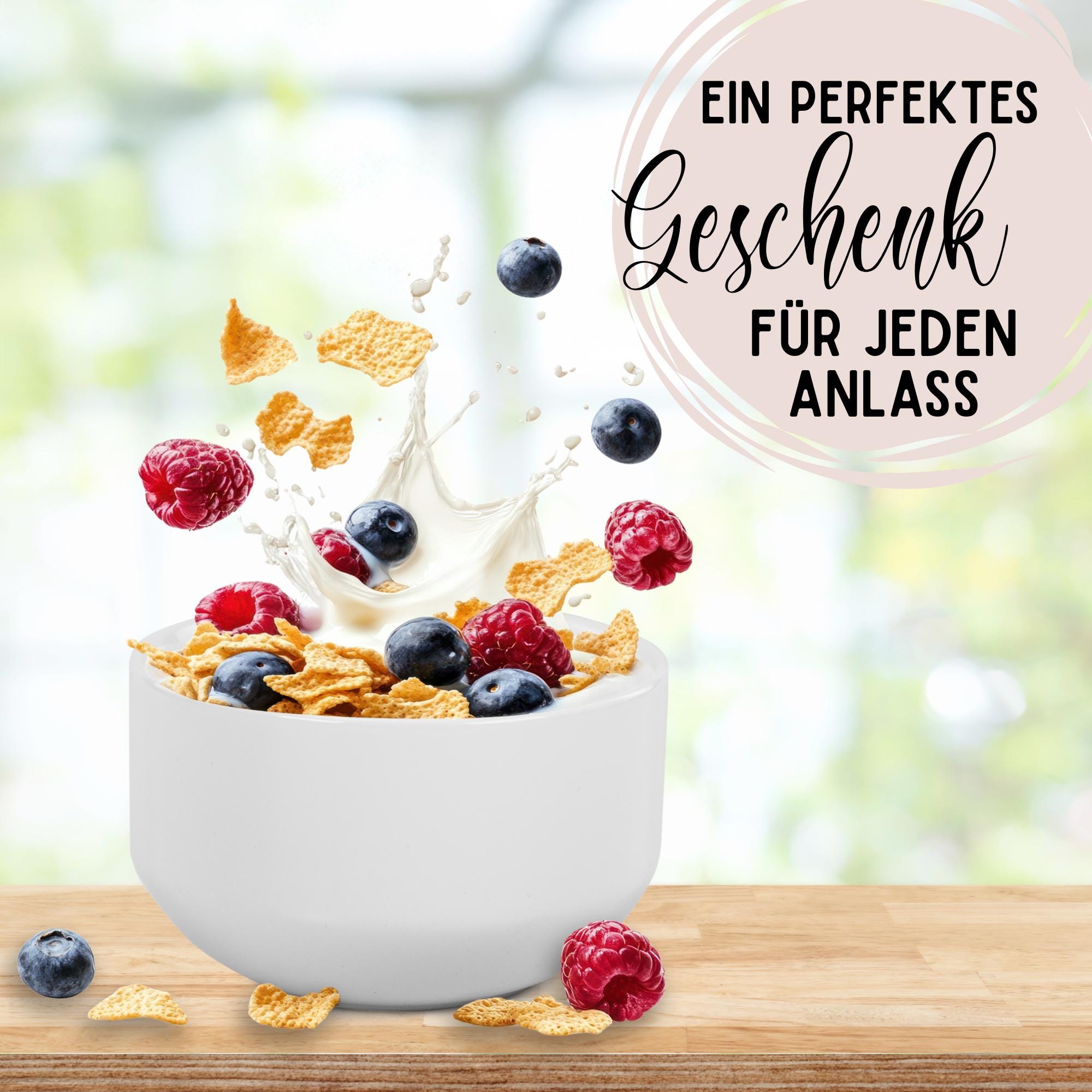 Personalisiert Müslischale Mit Name - Dschungel Safari Tiere Design Für Kinder