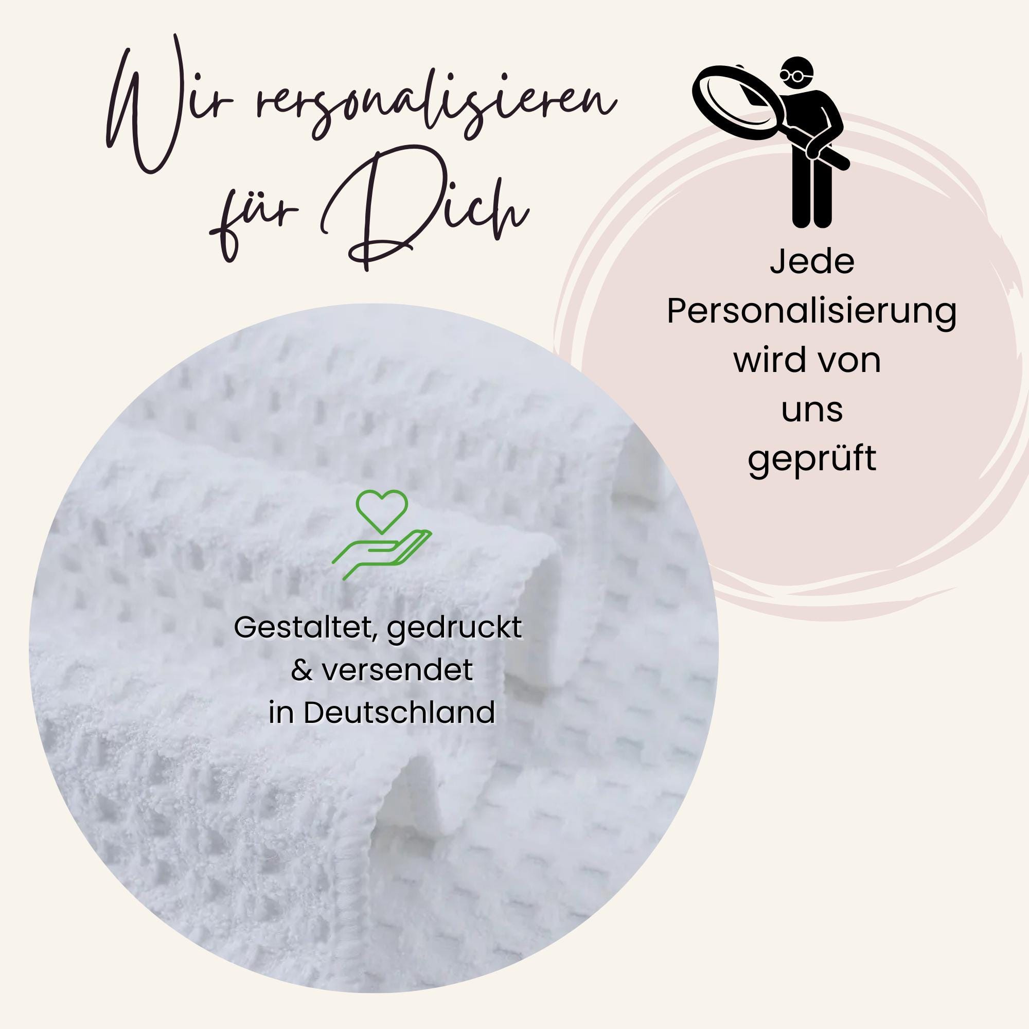 Torchon Cuisine Personnalisé Photo Et Texte - Cadeau Grand-Mère Maman Papa - GRAZDesign
