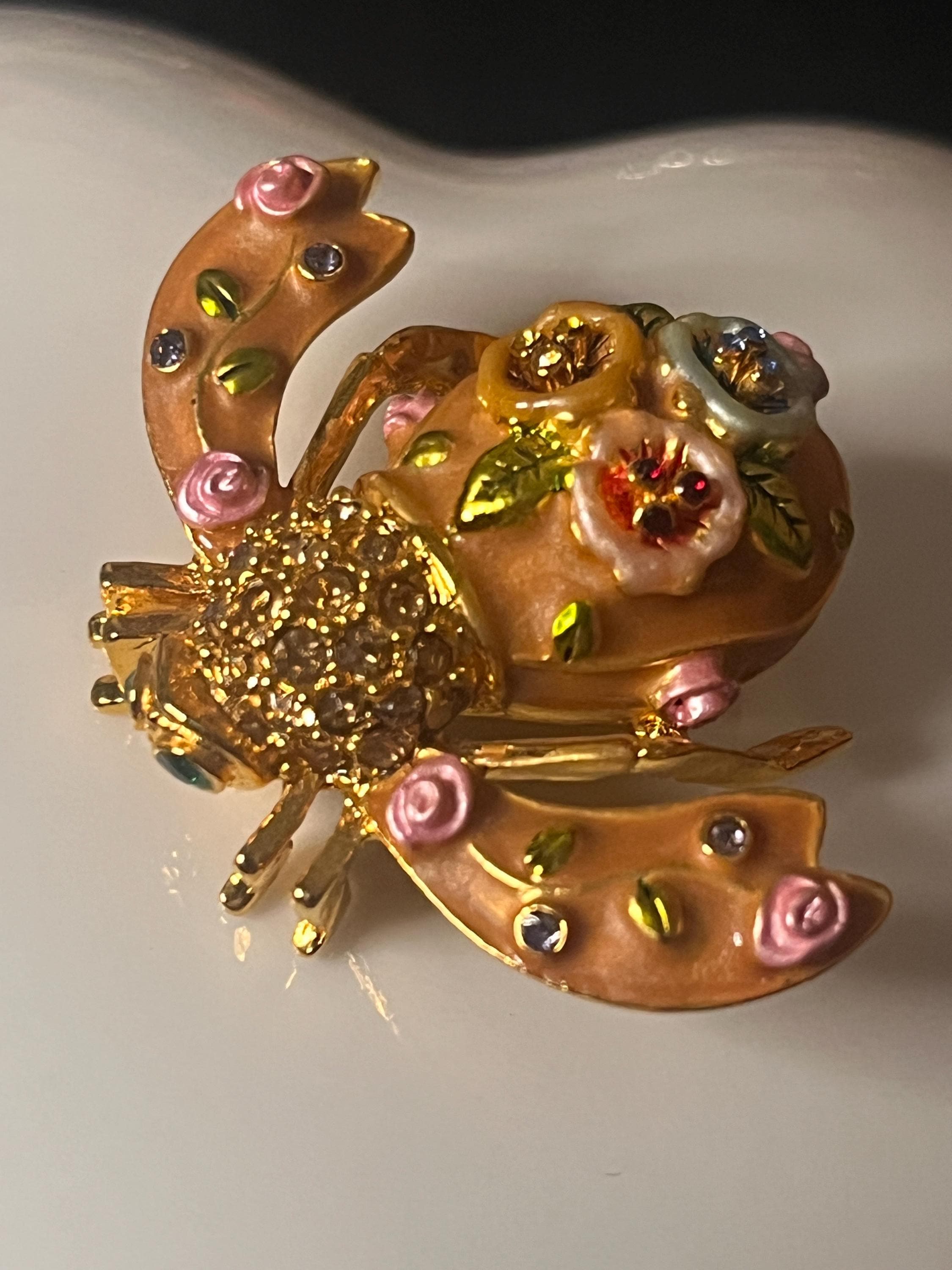 Joan Rivers Brooch - Etsy