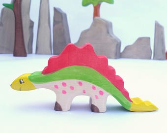 Wooden Dinosaur Stegosaurus