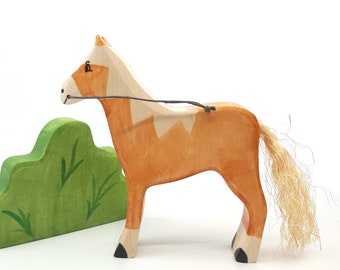 Wooden horse toy, Horse animal toys