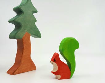 Squirrel Wooden Toy