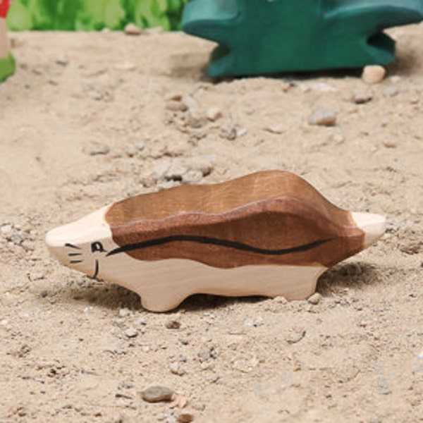 Wooden Badger Toy