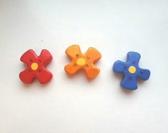 Set of three flowers