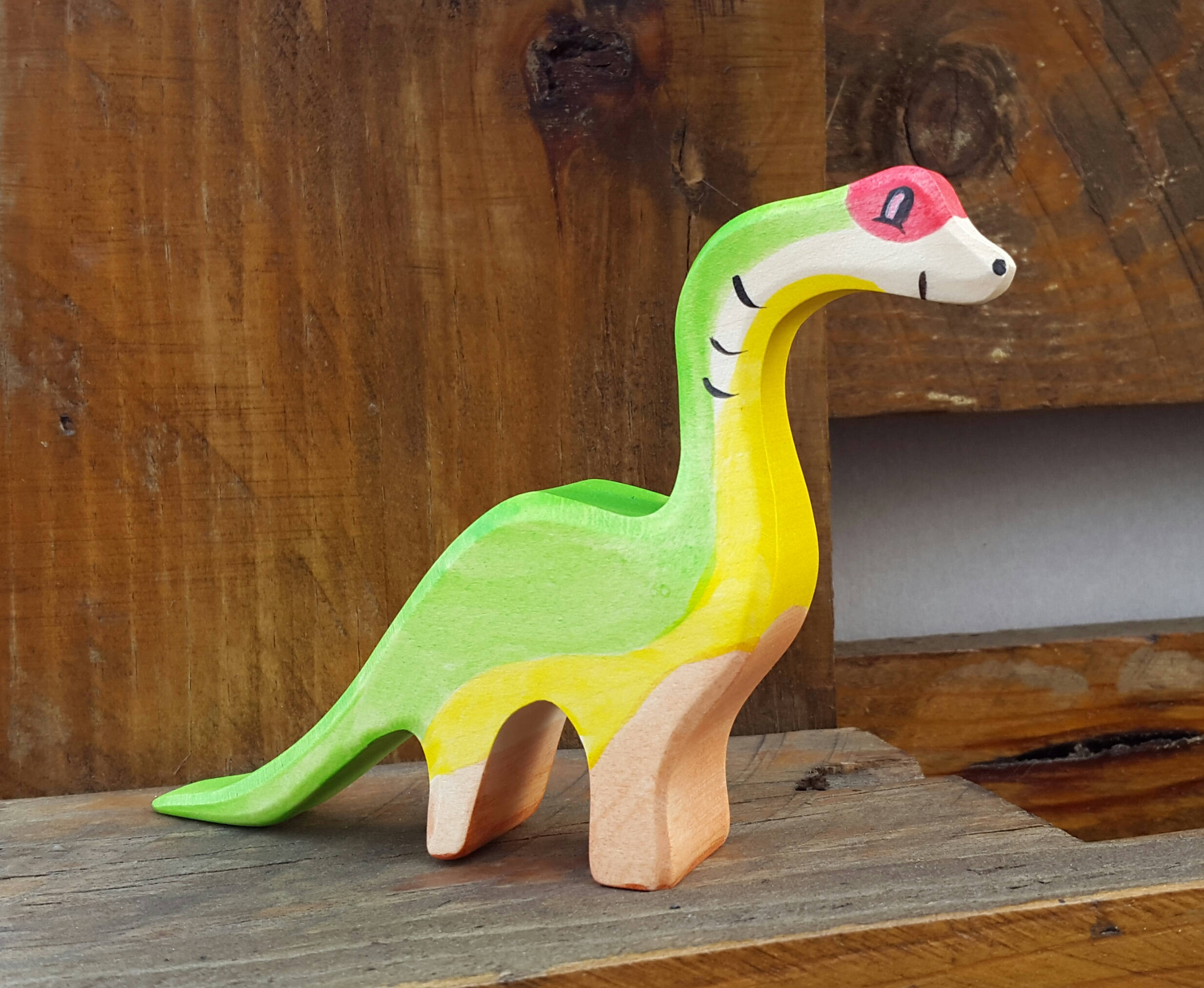 Holz Dinosaurier Spielzeug Set Waldorf Holz Dinos Vorgeben Spielen 