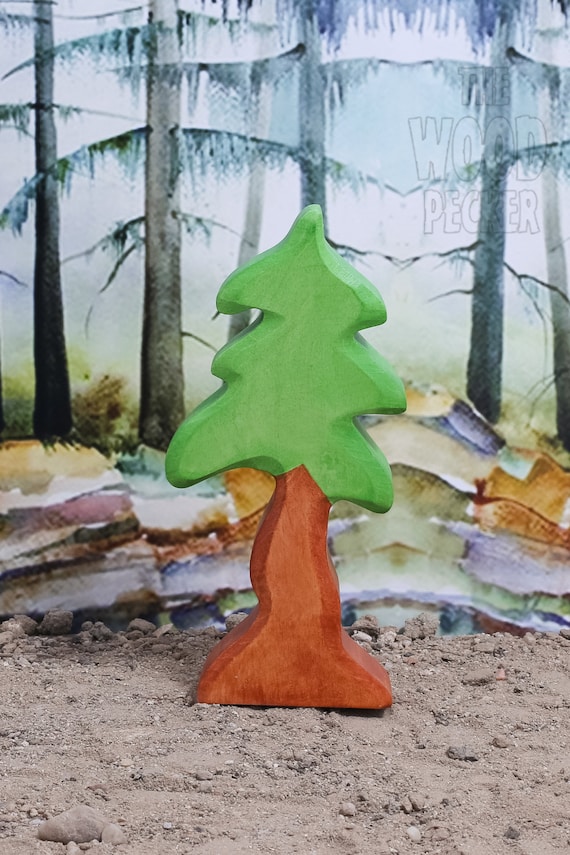 Wooden Tree, Pine Tree Toy, Decorative Tree, Waldorf Toy, wooden toy, waldorf, wooden toys for toddler, waldorf tree, home decor, baby room
