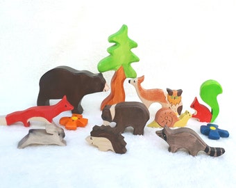 Woodland animals toys, Forest animal toy