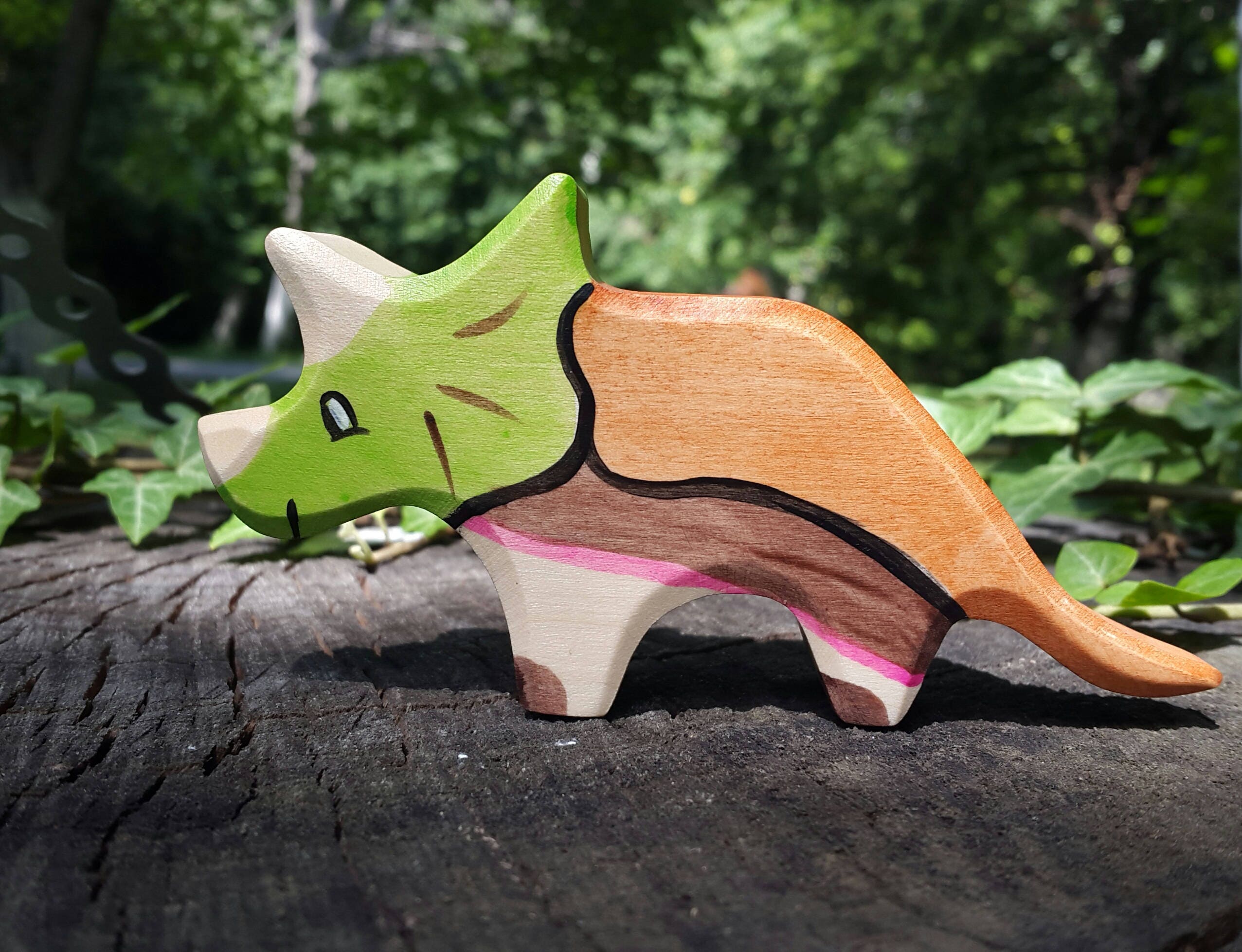 Wooden Dinosaur, Dino toys, Waldorf wood dino, pretend play toy, wooden toys, wooden Animals, Dinosaur toy, toys for kids, wooden dino
