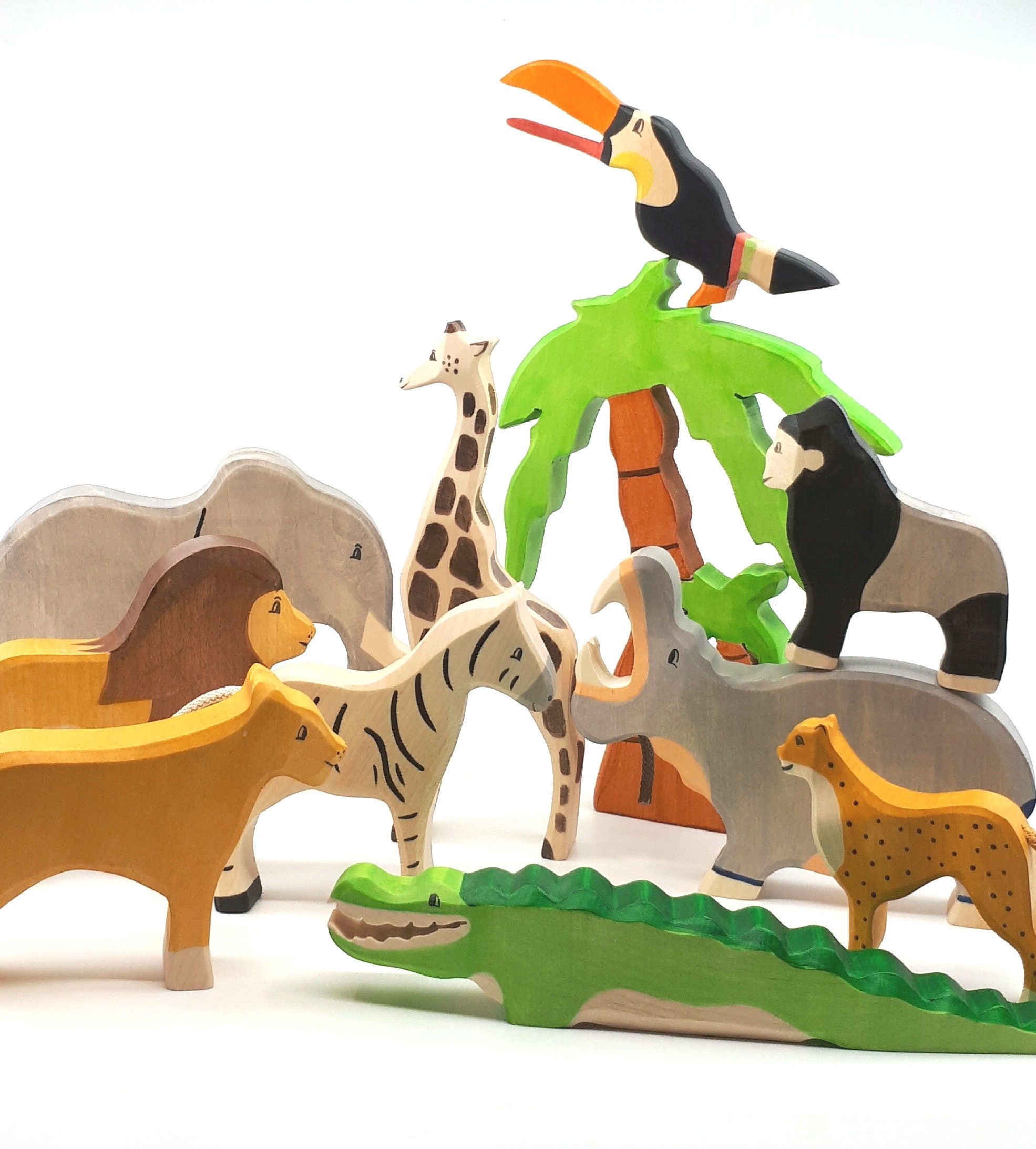 safari animal toy set