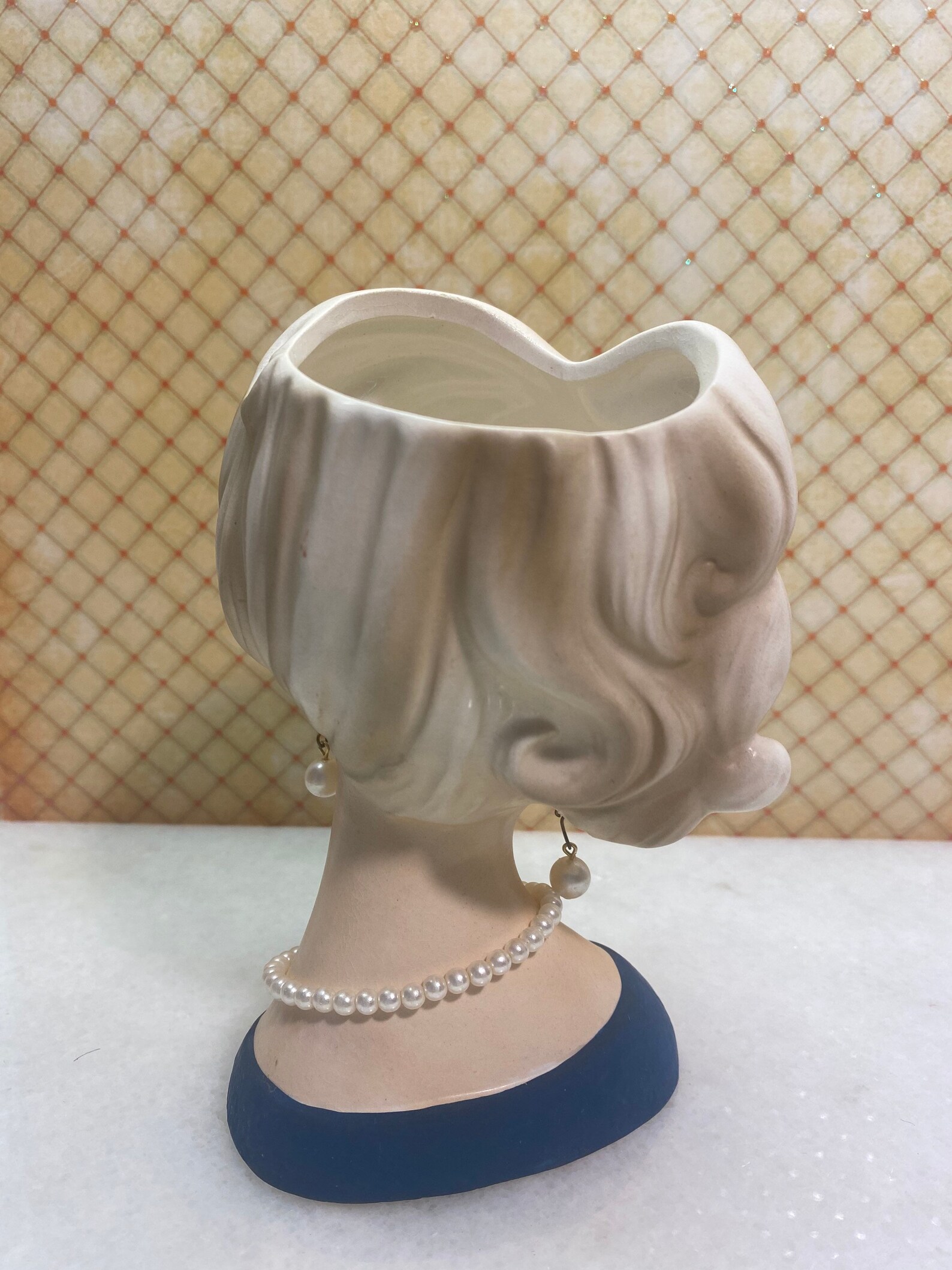 Vintage NAPCO Lady Head Vase C7472 Etsy UK