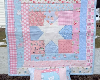 Doll Quilt and Pillow