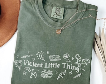 Fjärde vingen Violett Sorrengail-skjorta, Basgiath War College Merch