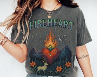 Fireheart Comfort Colors-skjorta, Glastron Aelin-skjorta