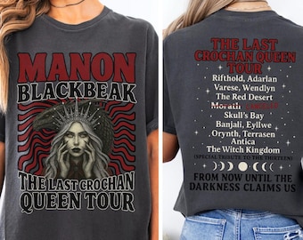 Manon Blackbeak Shirt, Throne of Glass Merch, Bookish Gift