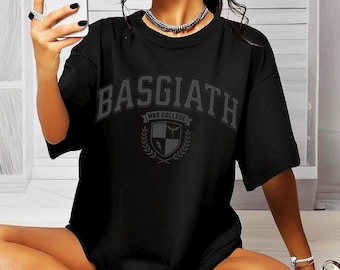 Fourth Wing Basgiath War College T-Shirt, Fantasy Book Tee