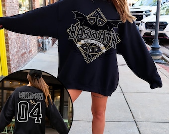 Sudadera Fourth Wing, Basgiath War College, sudadera con capucha personalizada Dragon Rider