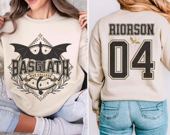 Sudadera del Colegio de Guerra de Basgiath, Suéter de la Cuarta Ala del Jinete Dragón