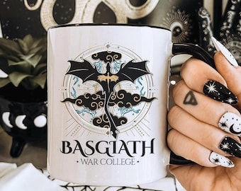 Basgiath War College Dragon Mug - Fourth Wing Inspired