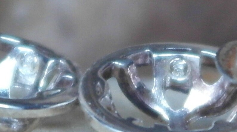 Vintage Scottish Sterling Silver Malcolm Gray Dune Stud Earrings Ortak