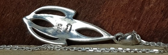 Vintage Scottish Sterling Silver Celtic Knot Pend… - image 3