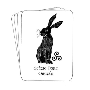 Cartas del Oráculo de la Liebre Celta (13 cartas)