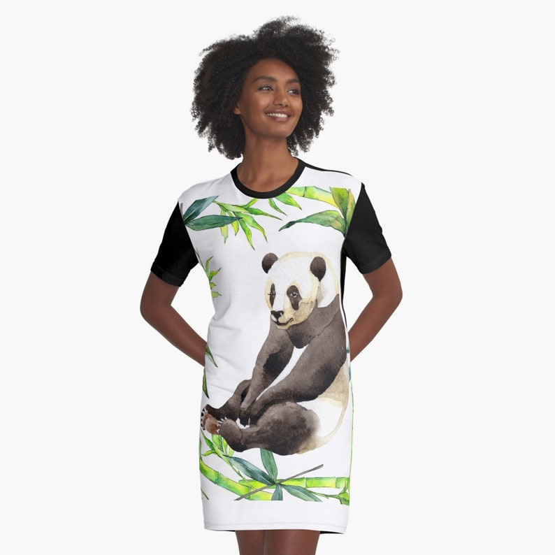 panda t shirt dress