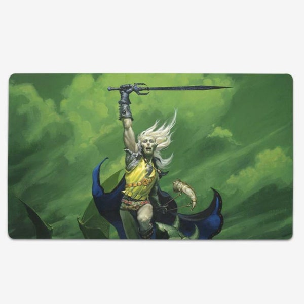 Thin Office Gaming Desk Mat | Stormbringer Thin Desk Mat