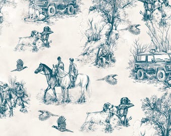 Papier peint de tir - « Beat » disponible en 5 couleurs - papier peint toile - papier peint chasse - papier peint chien